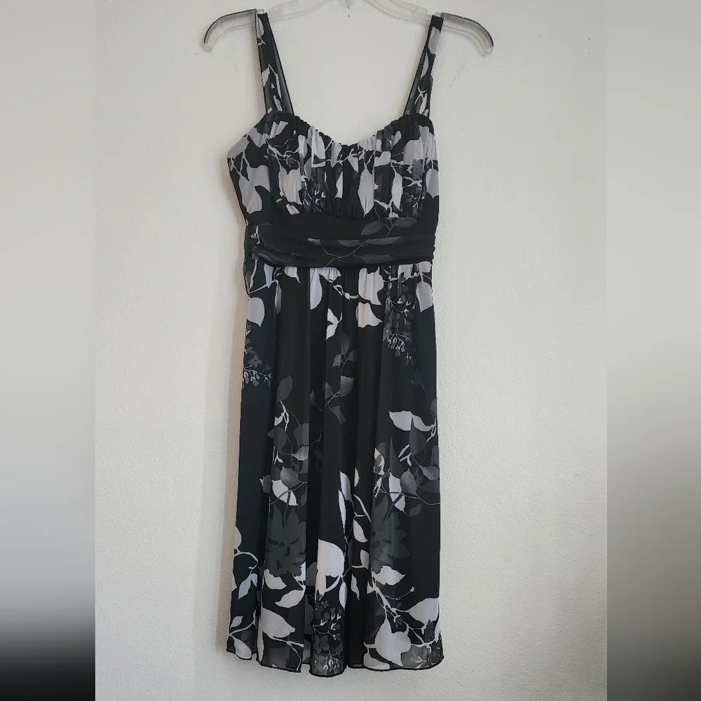 Maurices Tube Top Spaghetti Strap Knee Length Tie back Dress M